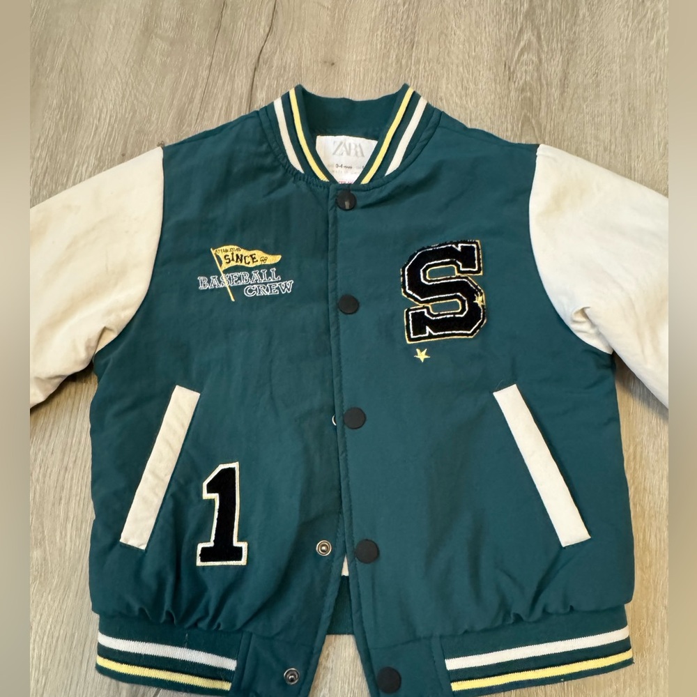 Zara Kids Varsity Jacket